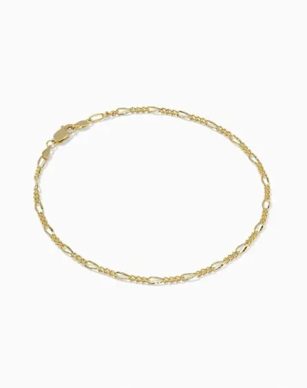 Thin Figaro Chain Bracelet