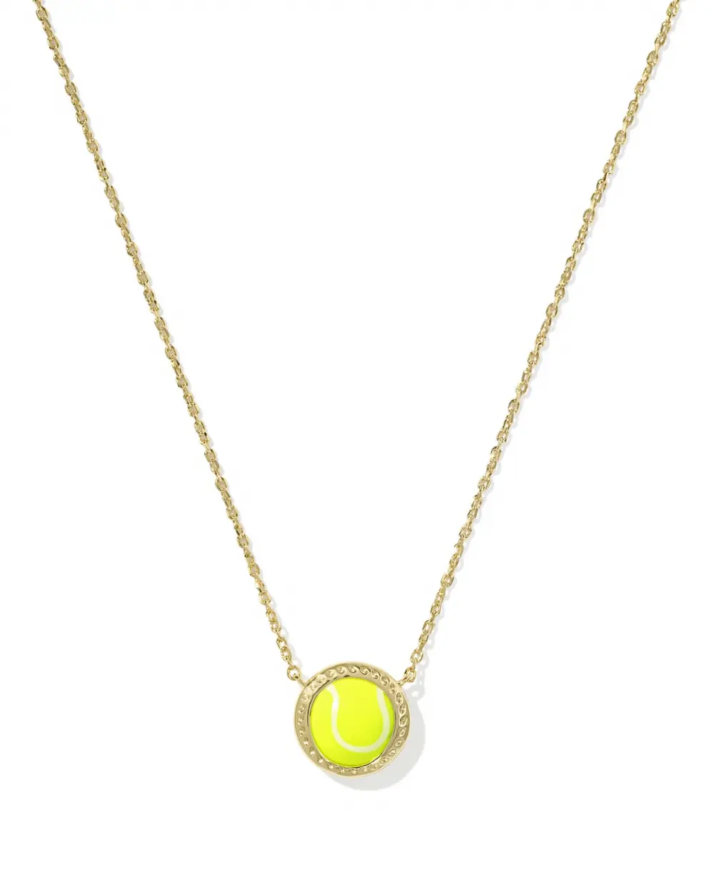 Tennis Short Pendant Necklace