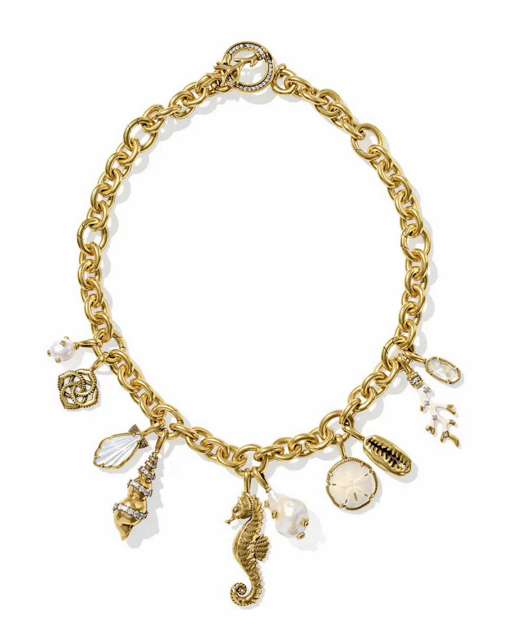 Alexa Statement Charm Necklace