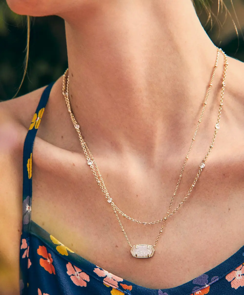 Elisa Multi Strand Necklace