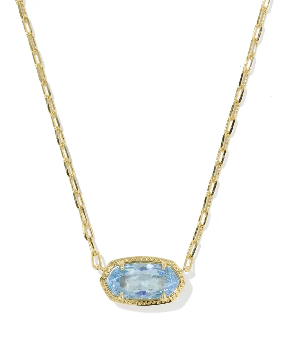 Elisa Luxe Short Pendant Necklace