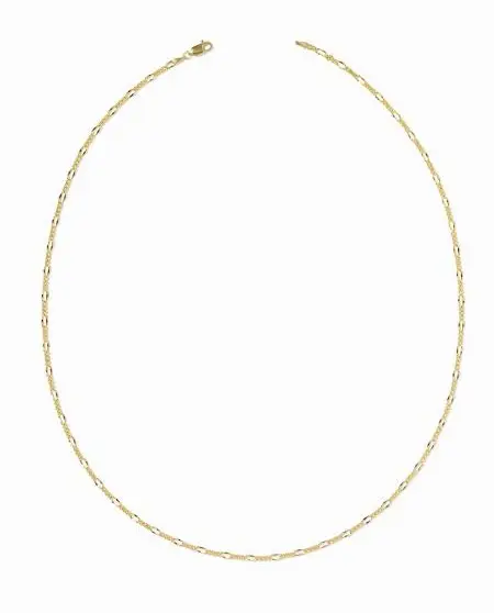 Thin Figaro Chain Necklace