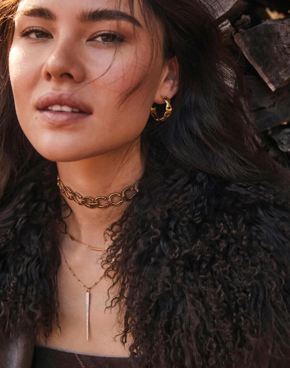 Keziah Small Hoop Earrings