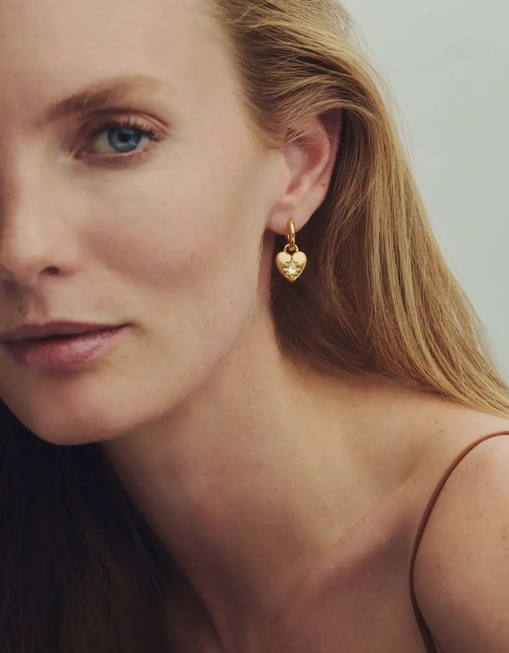 Bold Heirloom HeartConvertible HuggieEarrings