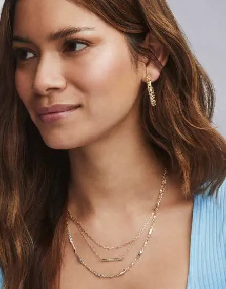 Addison Triple Strand Necklace