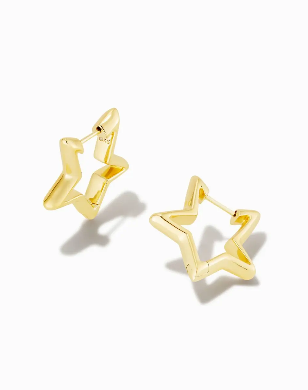 Star Huggie Earrings
