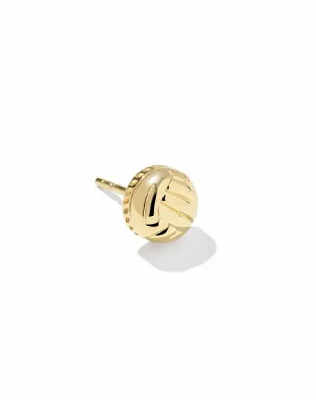 Volleyball Single Stud Earring