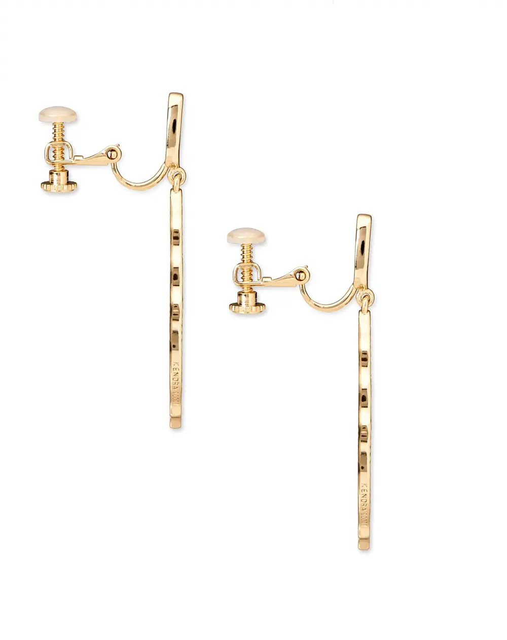 Sophia Clip-On Drop Earrings