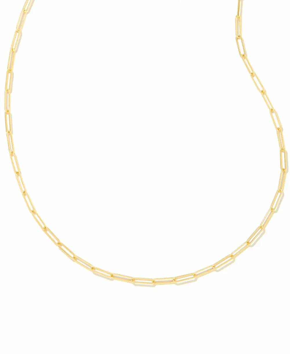 Courtney Paperclip Necklace