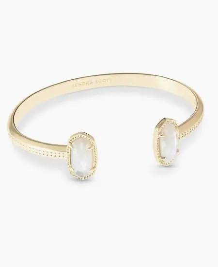 Elton Pinch Cuff Bracelet in Gold