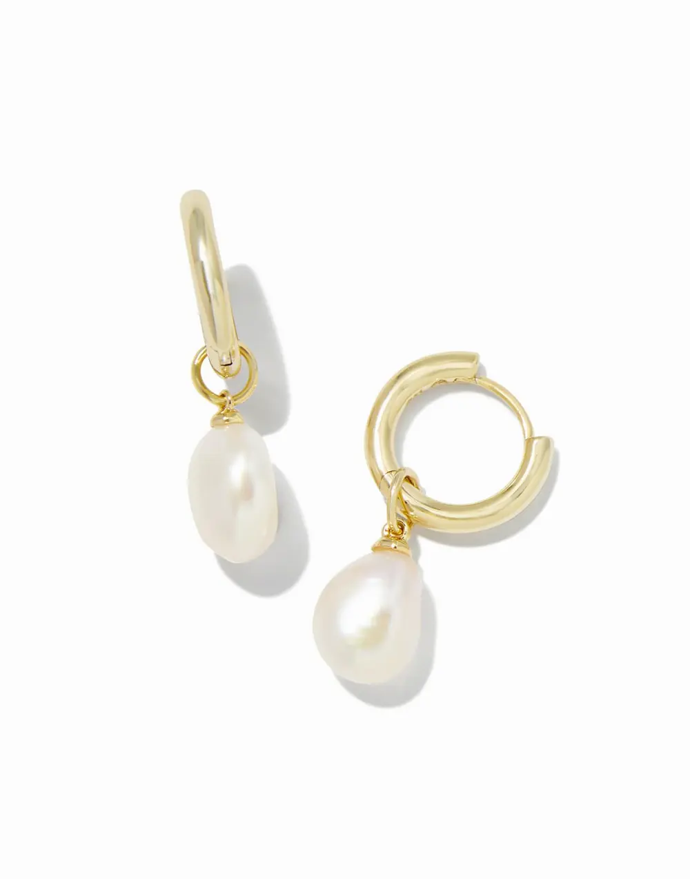 Willa Pearl Huggie Earrings