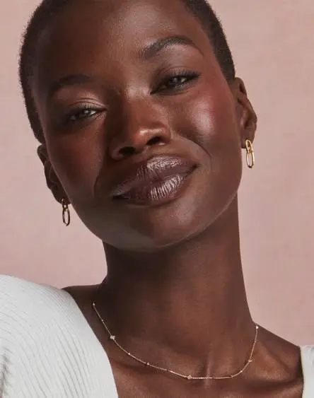 Danielle Interlocking Drop Earrings