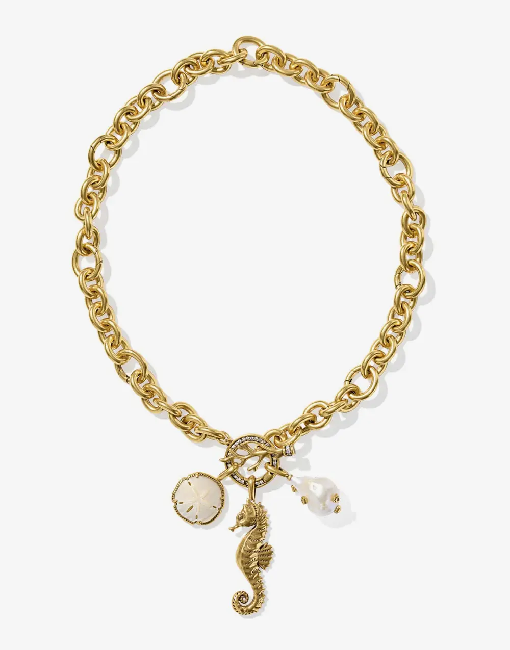 Alexa Statement Charm Necklace