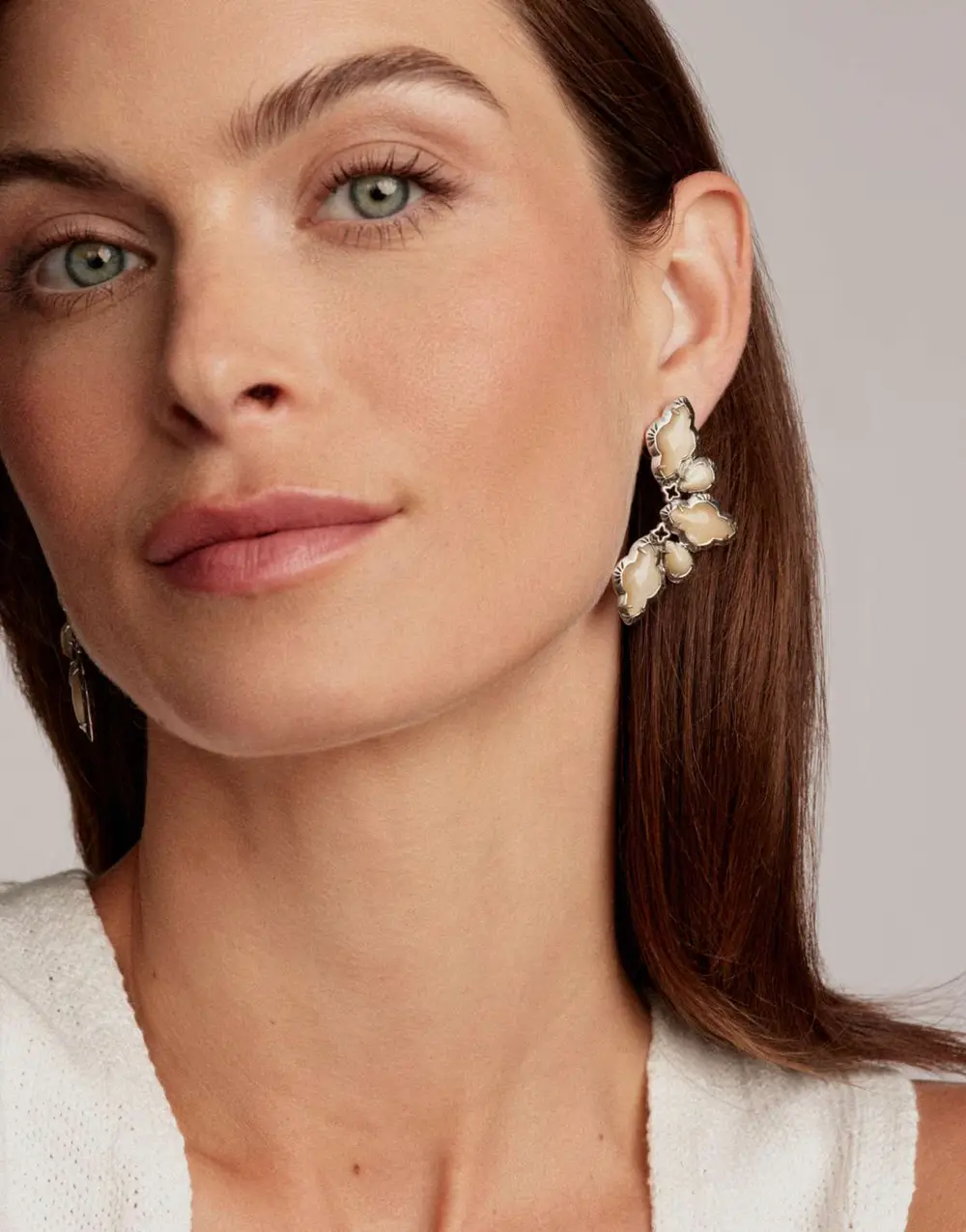 Abbie Etch Frame Statement Earrings