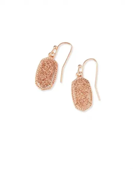 Lee Drop Earrings in Rose Gold