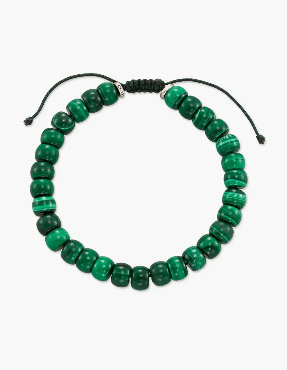 Cade Oxidized Sterling Silver Corded Bracelet