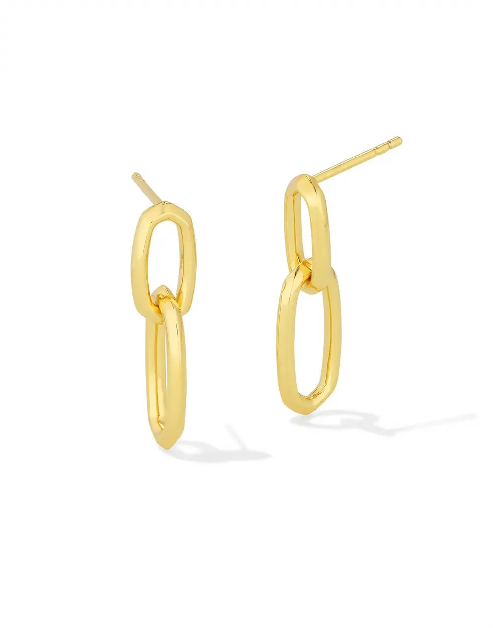 Danielle Interlocking Drop Earrings