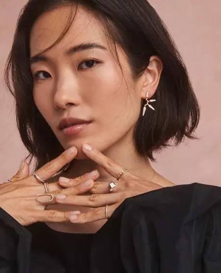 0.16 ct Small Spike Earrings