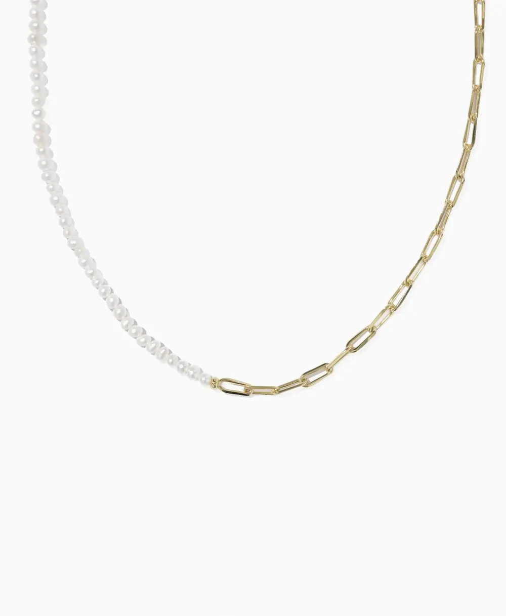 Markie Half Chain Necklace