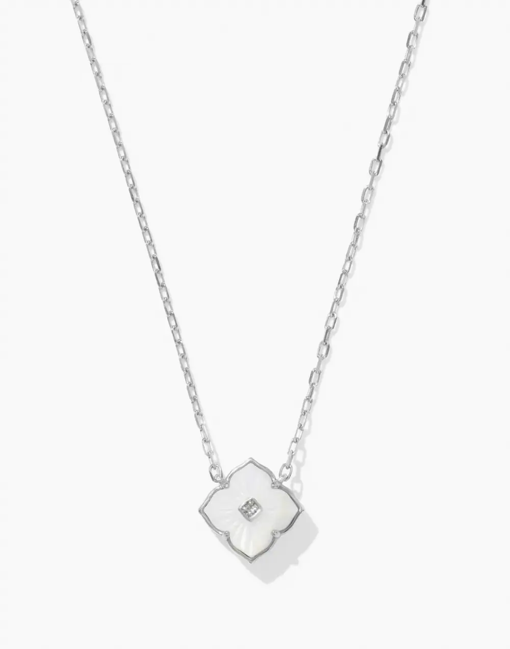 Dira Carved Stone Pendant Necklace