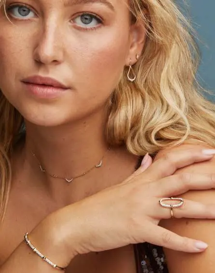 Sophee Small Open Frame Earrings