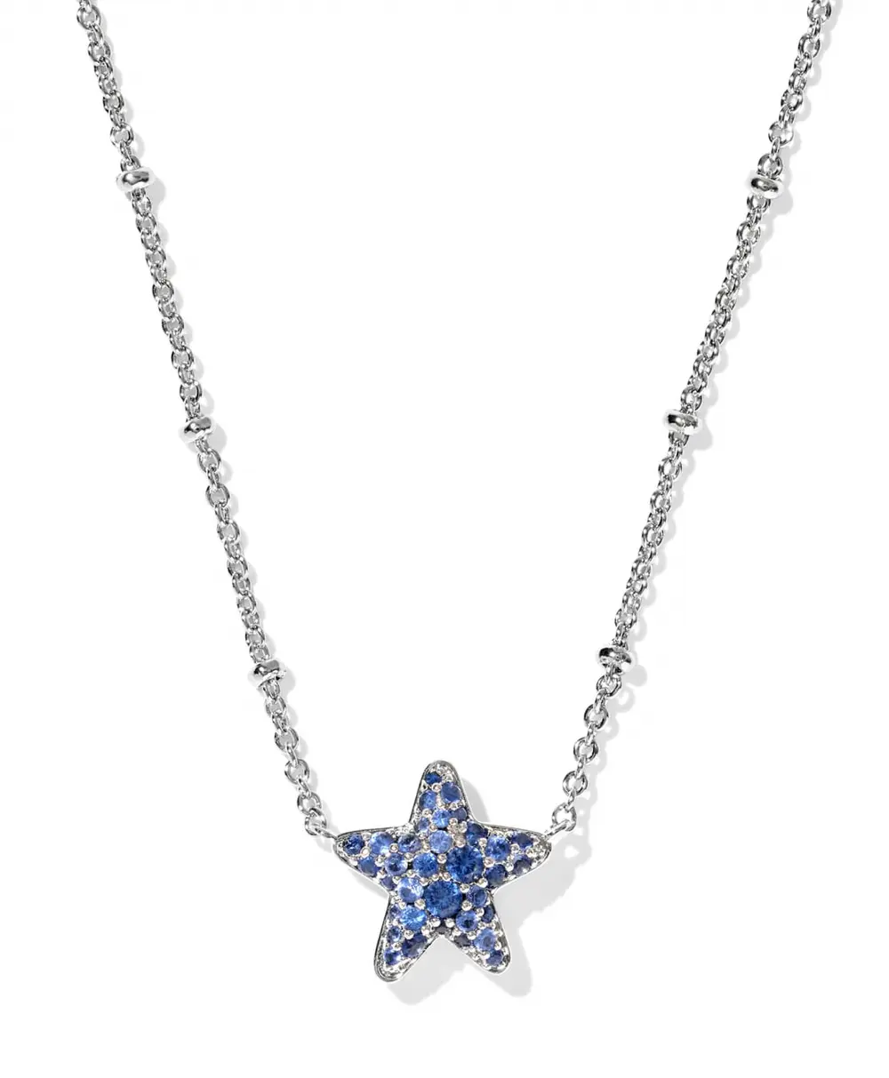 Jae Star Pave Short Pendant Necklace