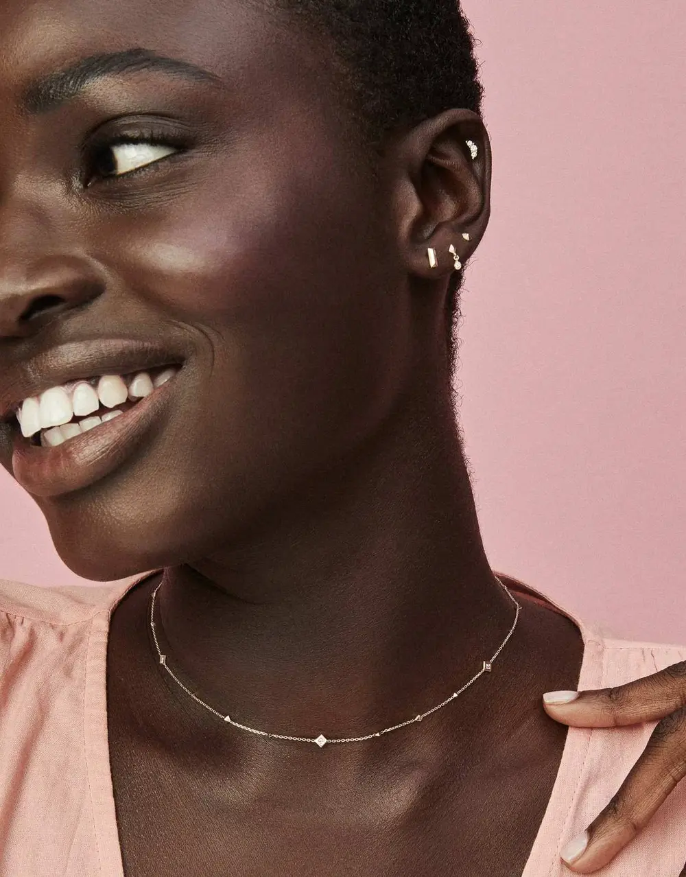 Orion Mini 14k Yellow Gold Single Stud Earring