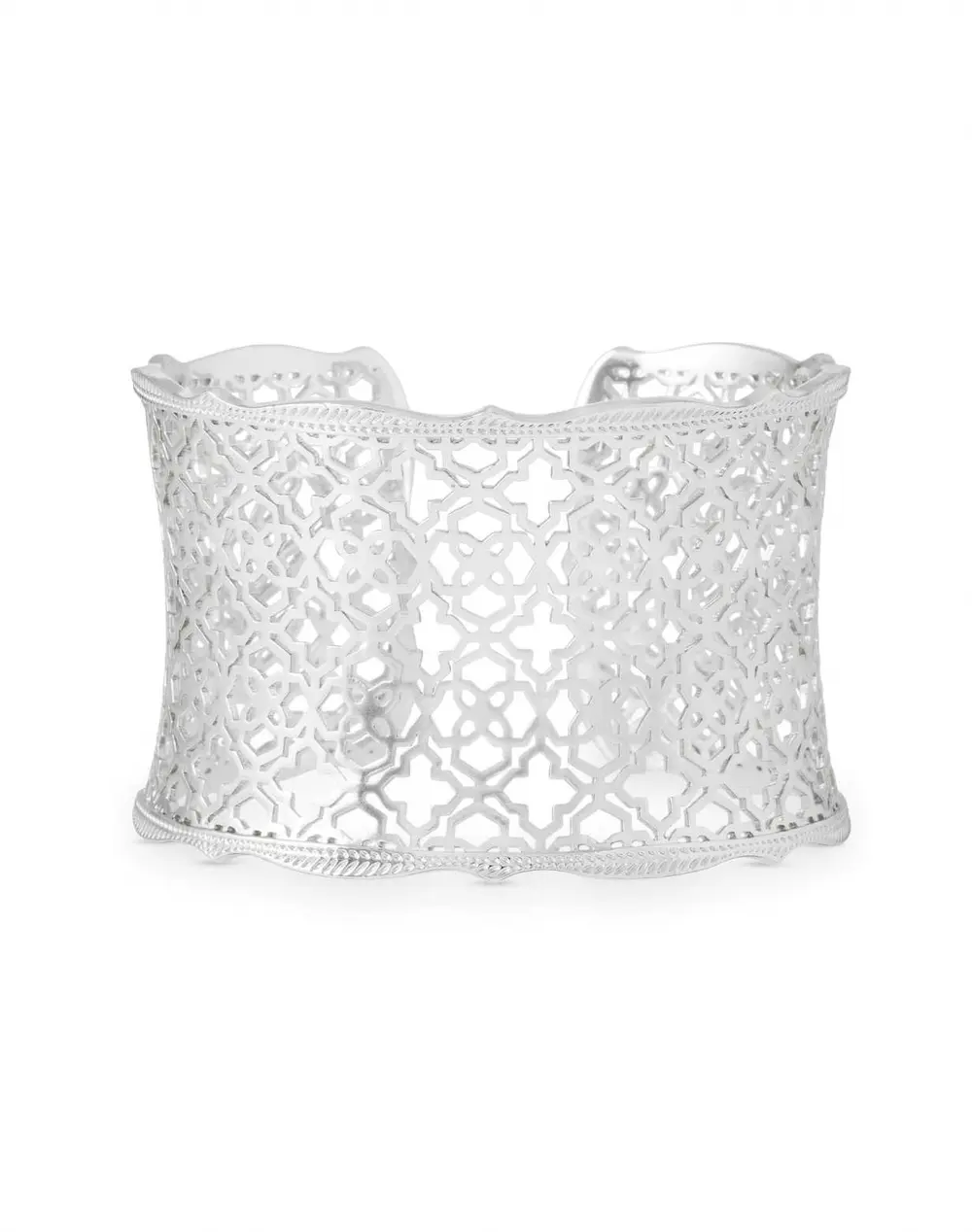Candice Silver Cuff Bracelet in Silver