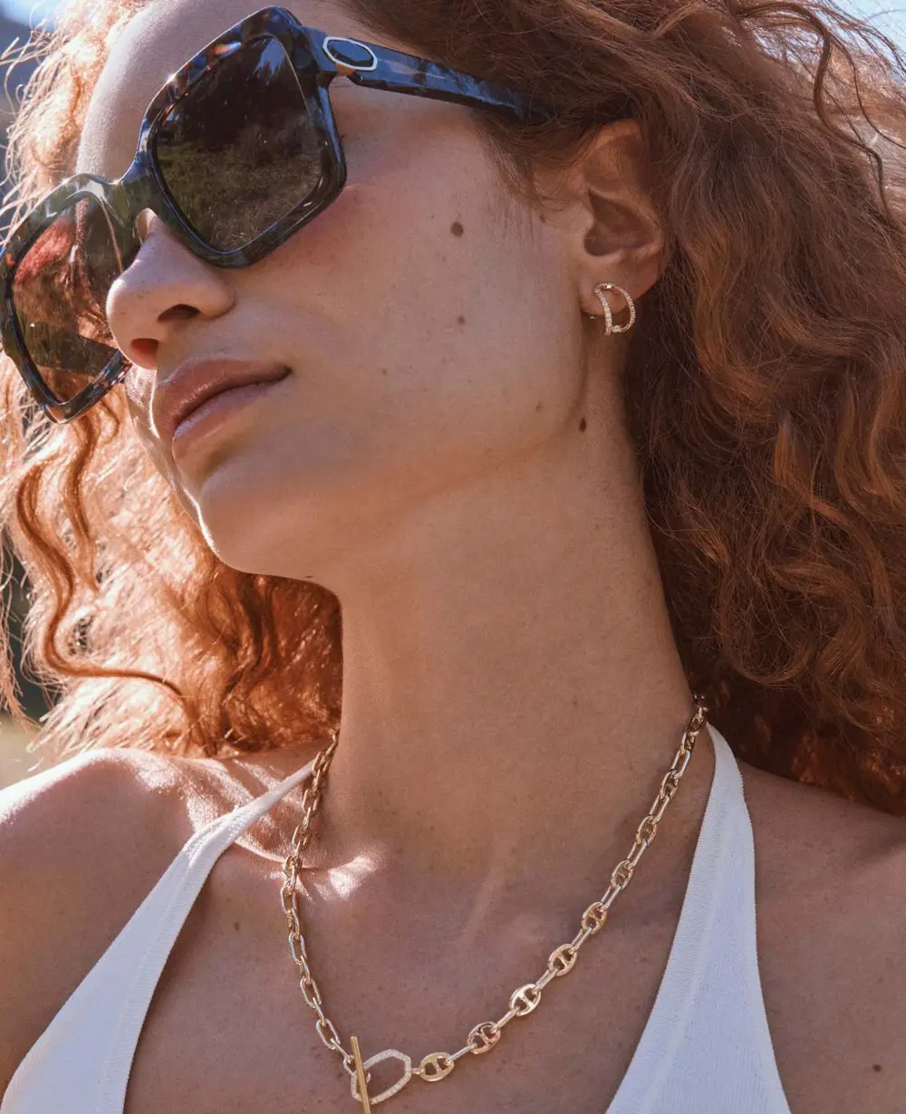 Daphne PaveHuggieEarrings