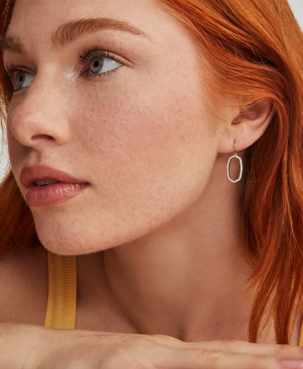 Lee Open Frame Earrings