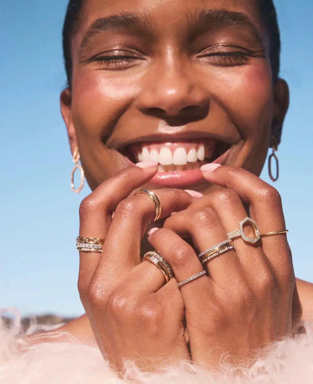 Daphne Pave Cocktail Ring