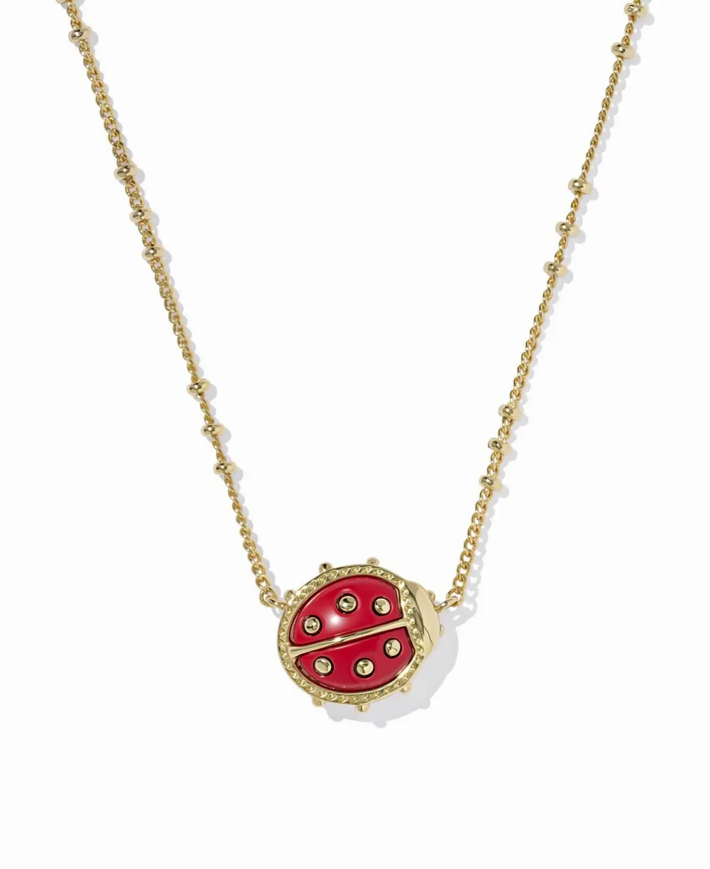 LadybugShort Pendant Necklace