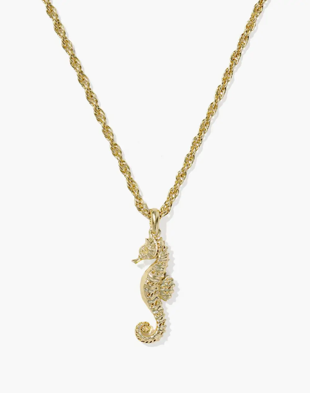 Seahorse Short Pendant Necklace