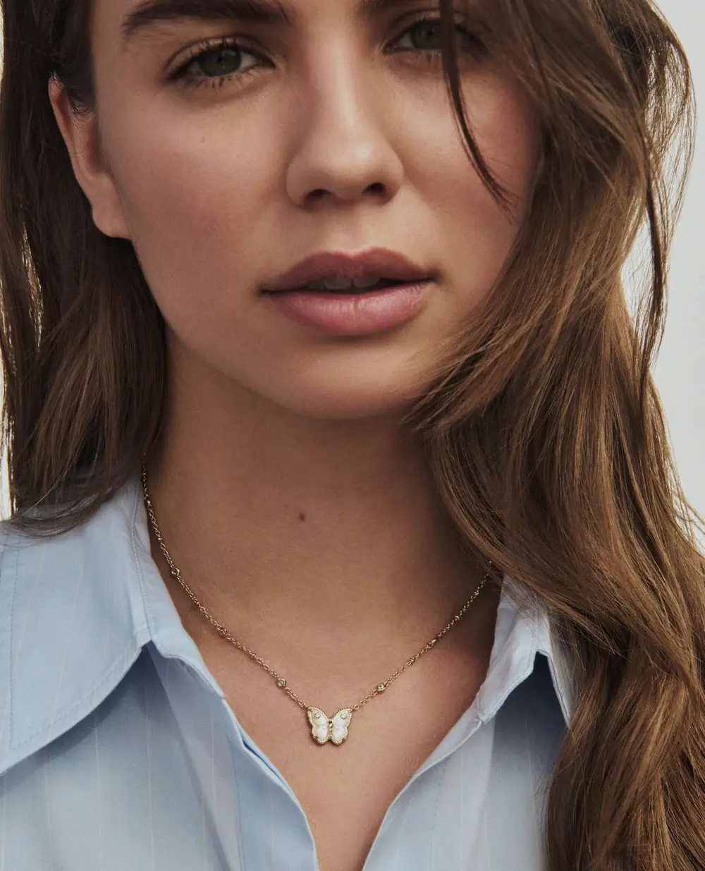 Cailey Butterfly Short Pendant Necklace