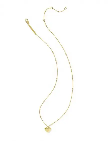 Jasmine Heart Pendant Necklace