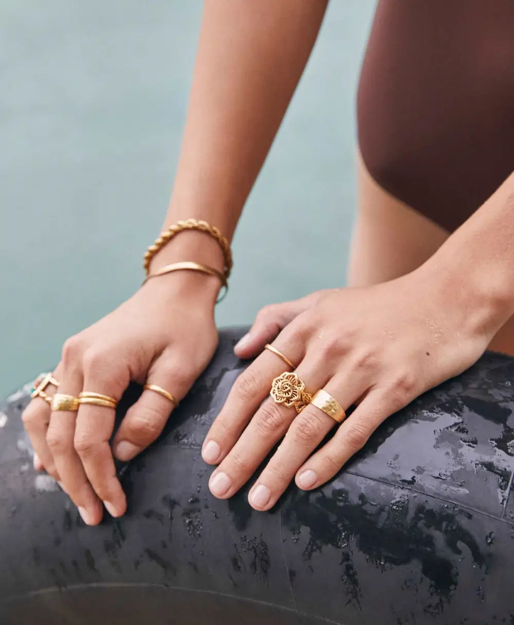 Ansel Rose Cocktail Ring