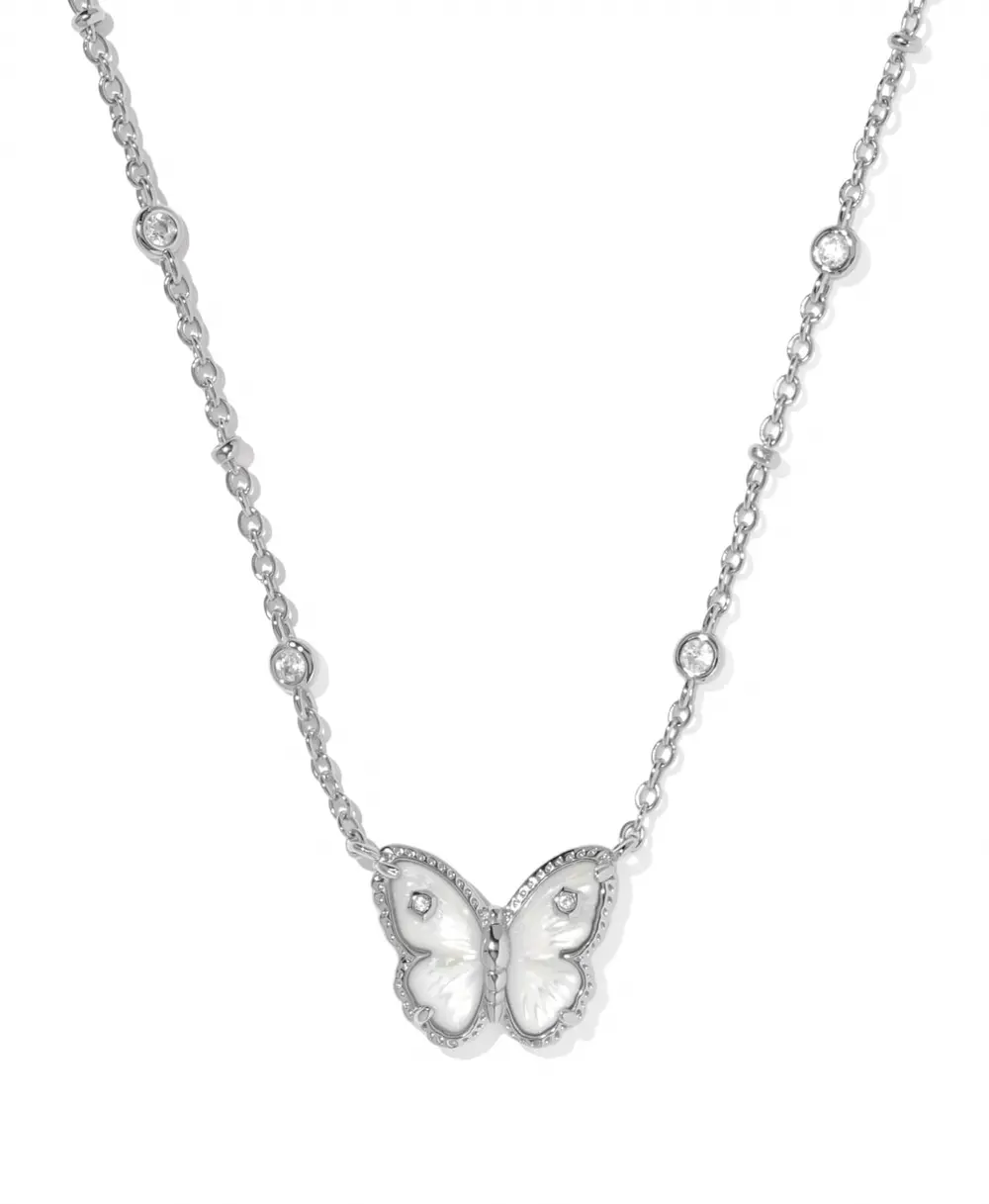 Cailey Butterfly Short Pendant Necklace