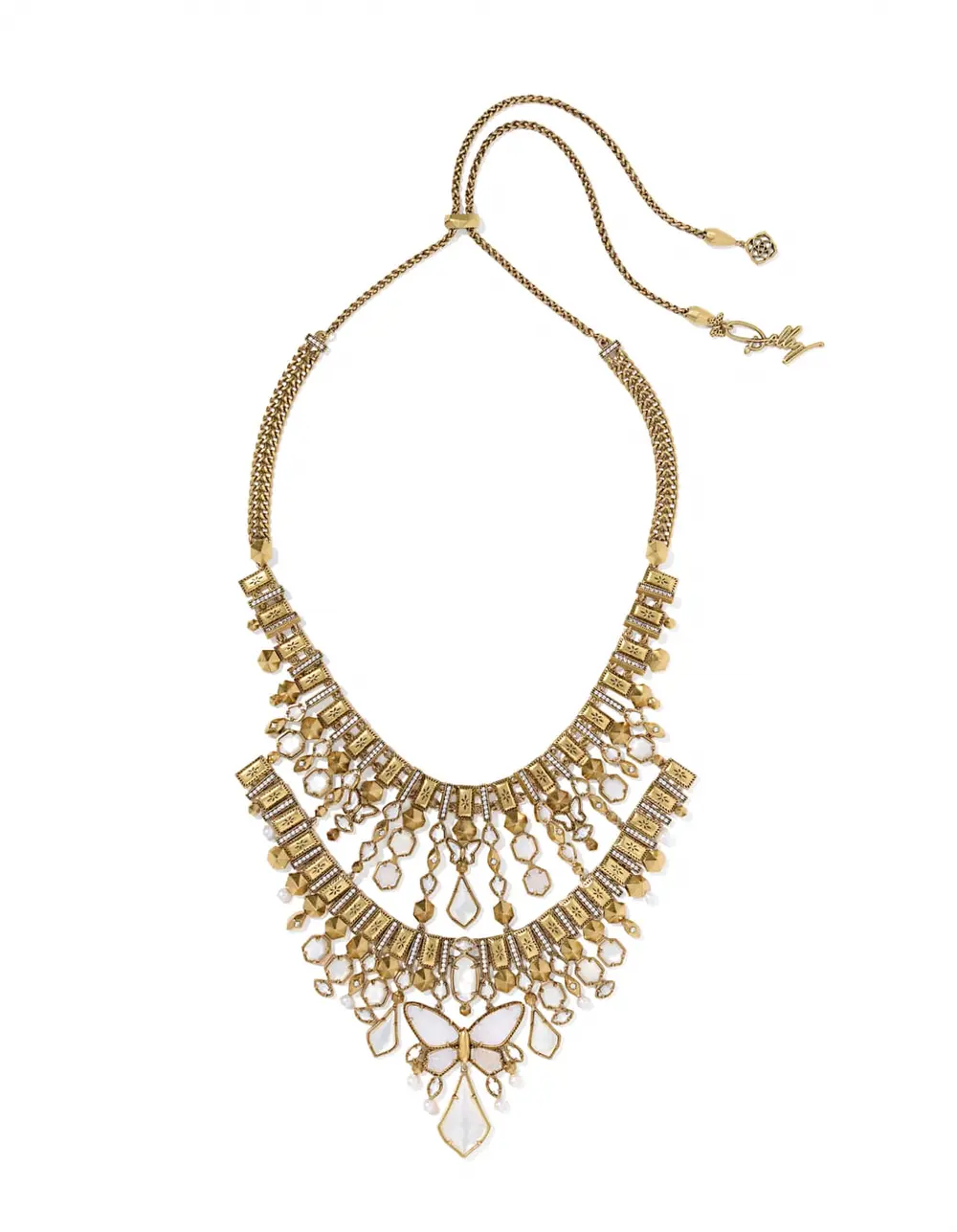Dolly Parton x Kendra Scott Serayah Butterfly Statement Necklace
