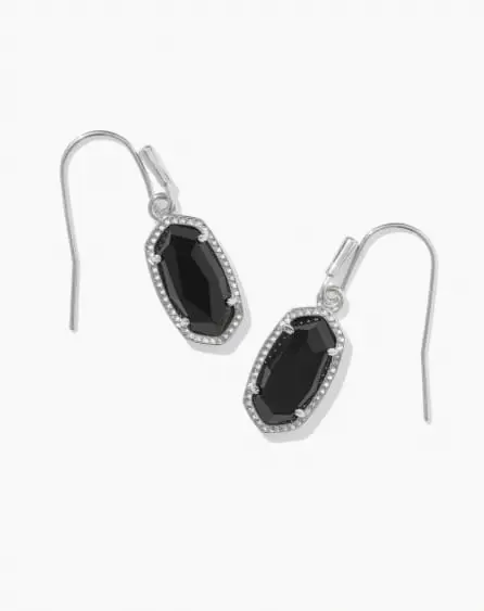 Lee Drop Earrings in Silver