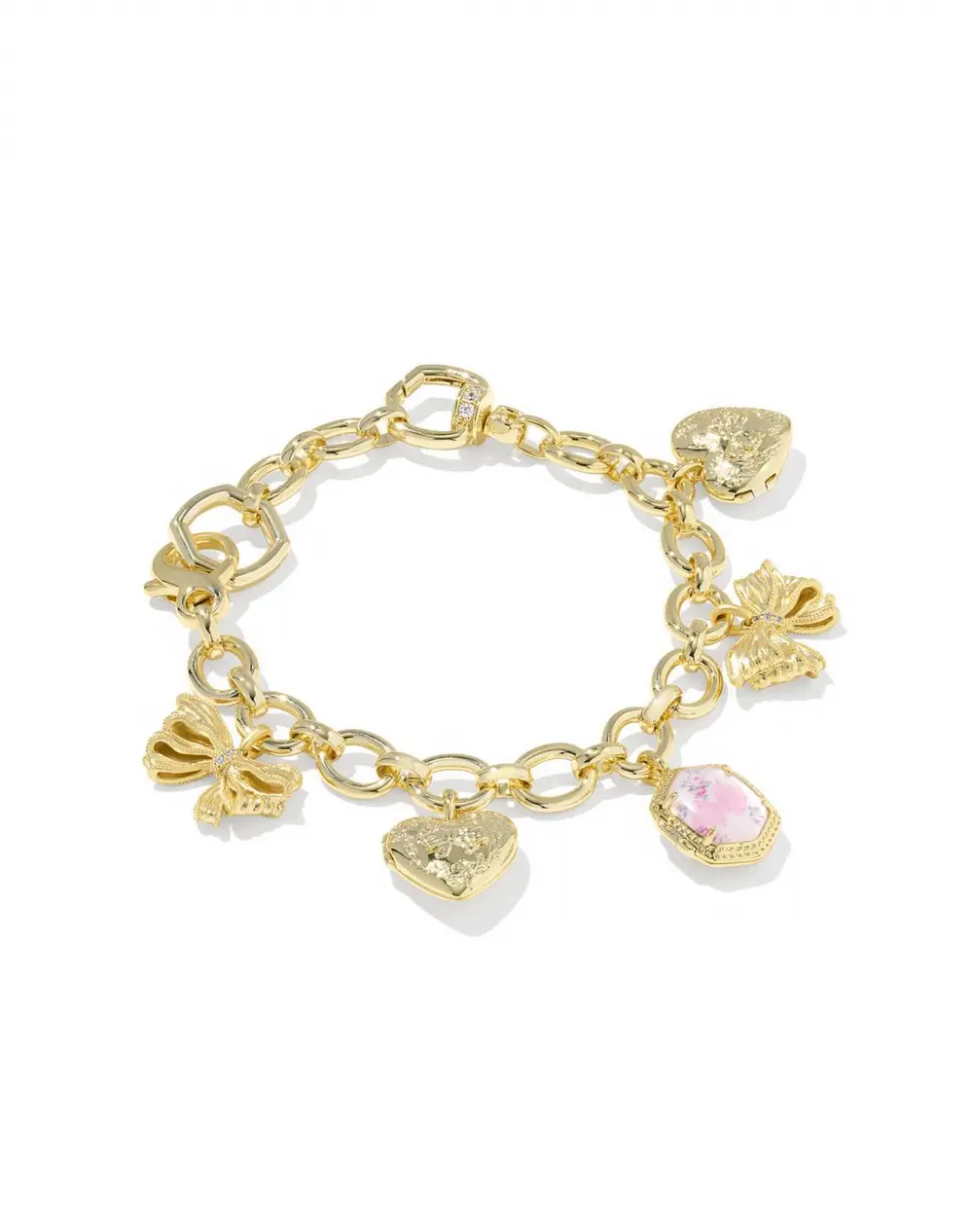 Kendra Scott x LoveShackFancy Bow Charm Bracelet