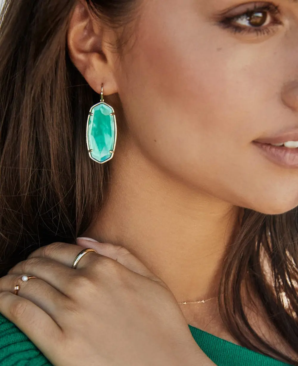 Faceted Elle Drop Earrings