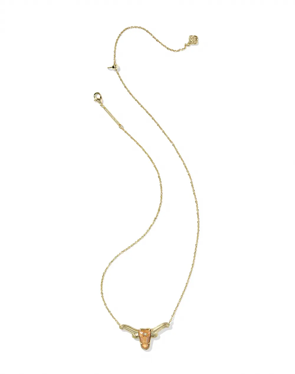 Longhorn Short Pendant Necklace