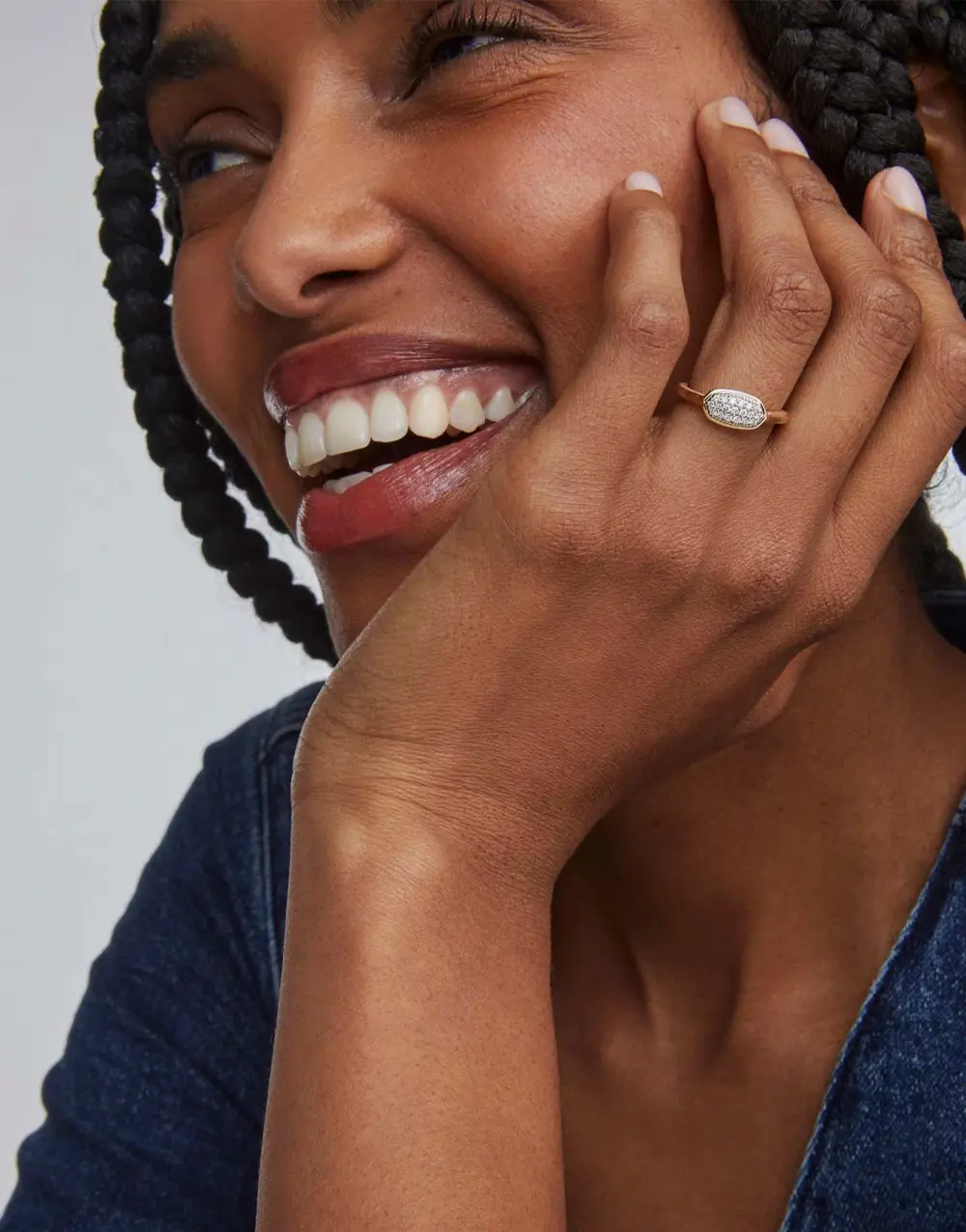 Isa Pave Diamond Ring