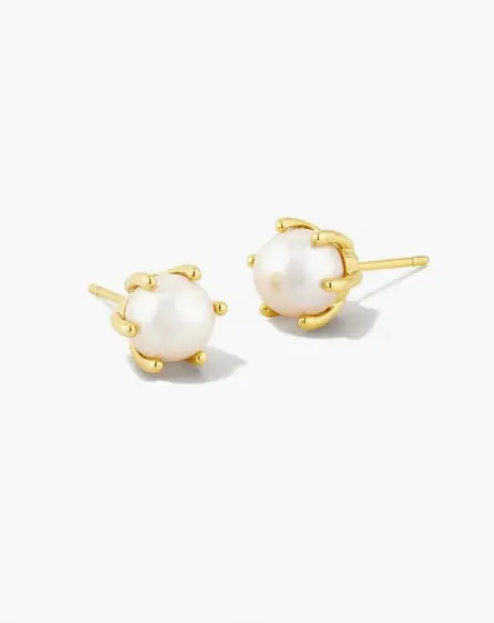 Ashton Pearl Stud Earrings