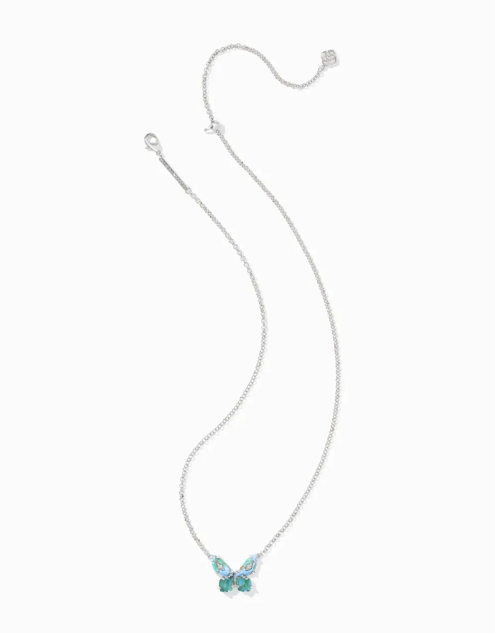 Bianca Butterfly Short Pendant Necklace