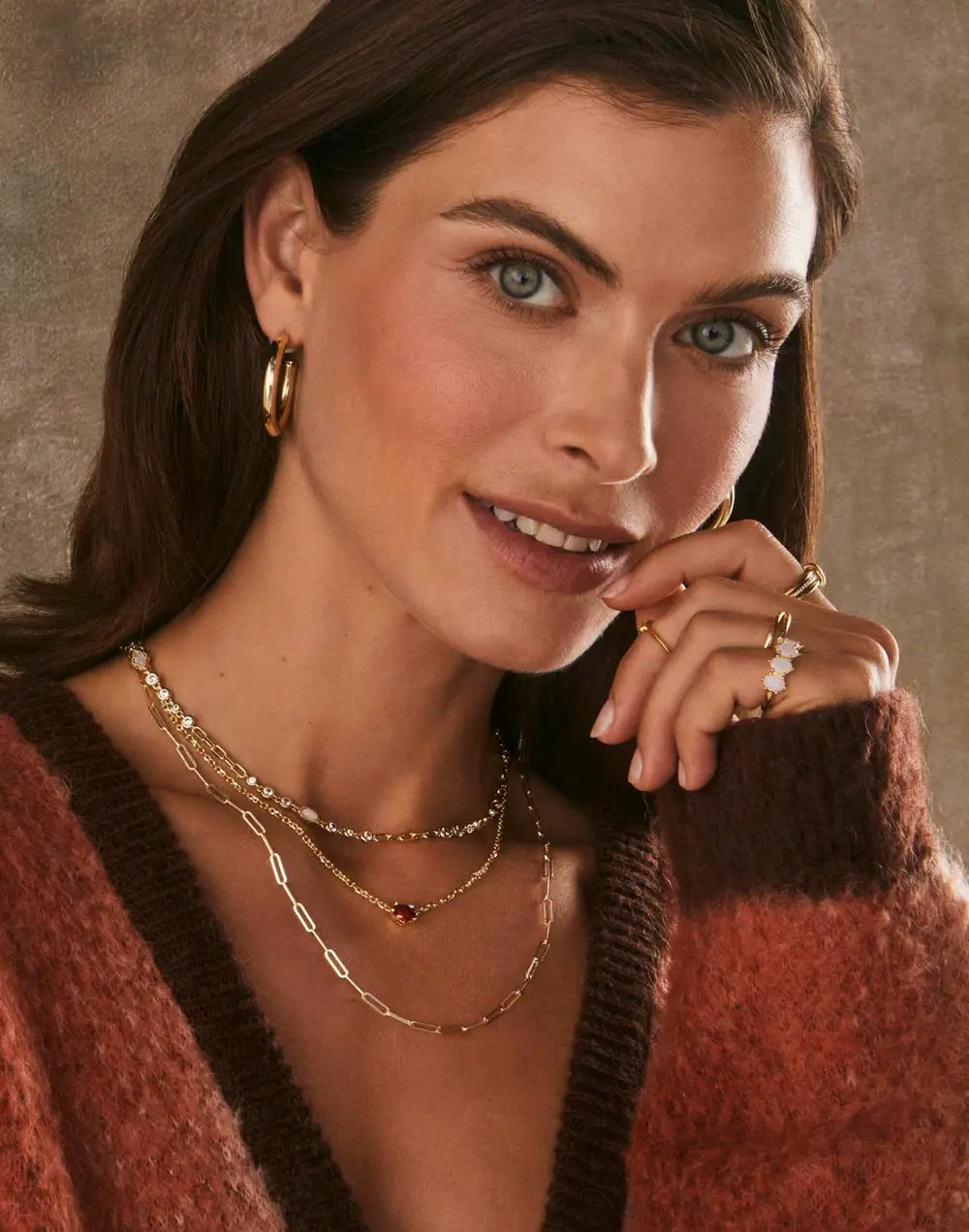 Courtney Paperclip Necklace