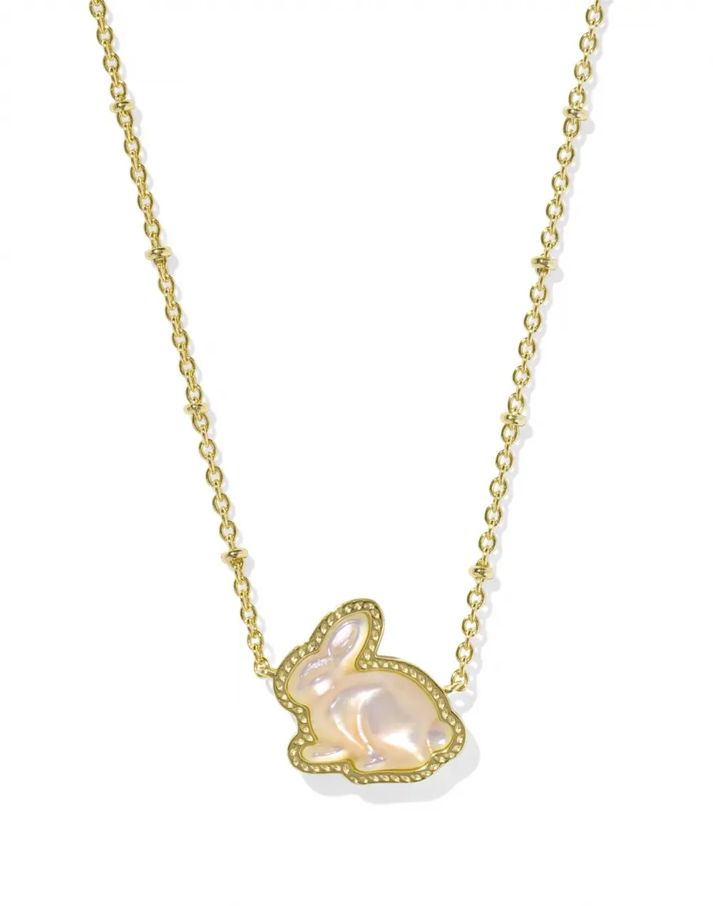 Bunny Short Pendant Necklace
