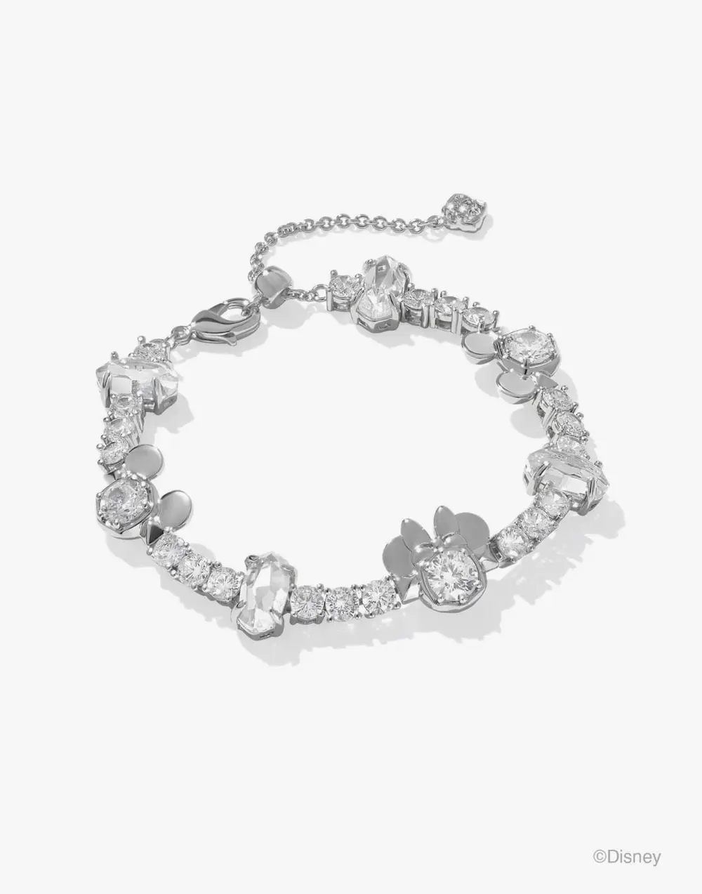 Disney | Kendra Scott Mickey Mouse and Minnie Mouse Tennis Bracelet