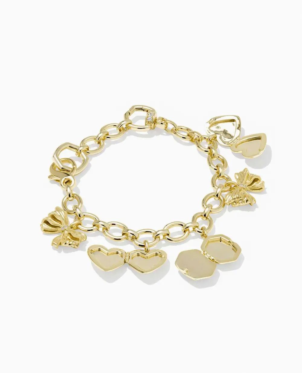 Kendra Scott x LoveShackFancy Bow Charm Bracelet