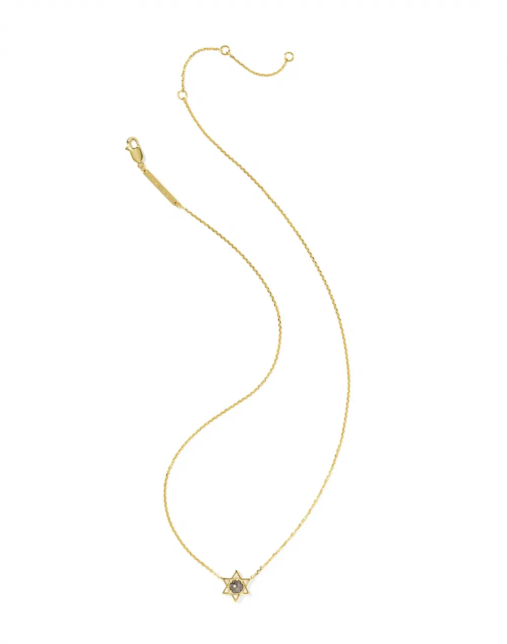 Pearl Star of David Short Pendant Necklace